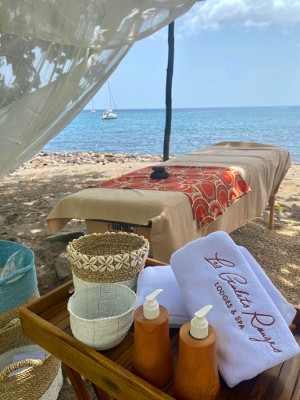 Massages sur la plage au Galets Beach